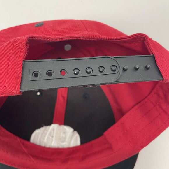 Disney Parks Hat Dead Men Tell No Tales Red Embroidered Snapback Youth - Picture 8 of 9